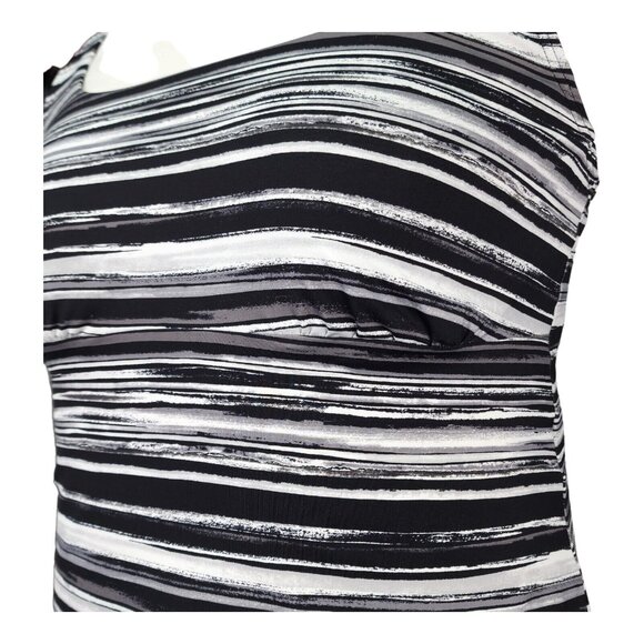 Lands End Tankini Swim Top Size 16 Square Neck Underwire Bra Swimsuit New - Picture 5 of 10